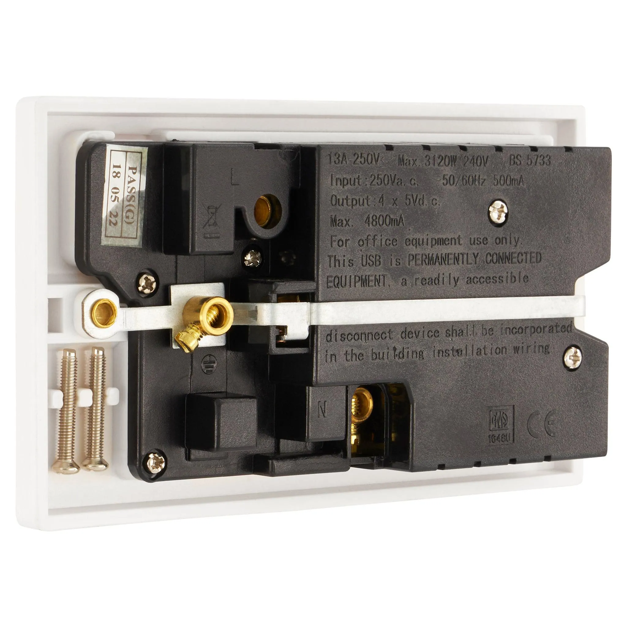 Daewoo Single Socket With 4 USB Ports