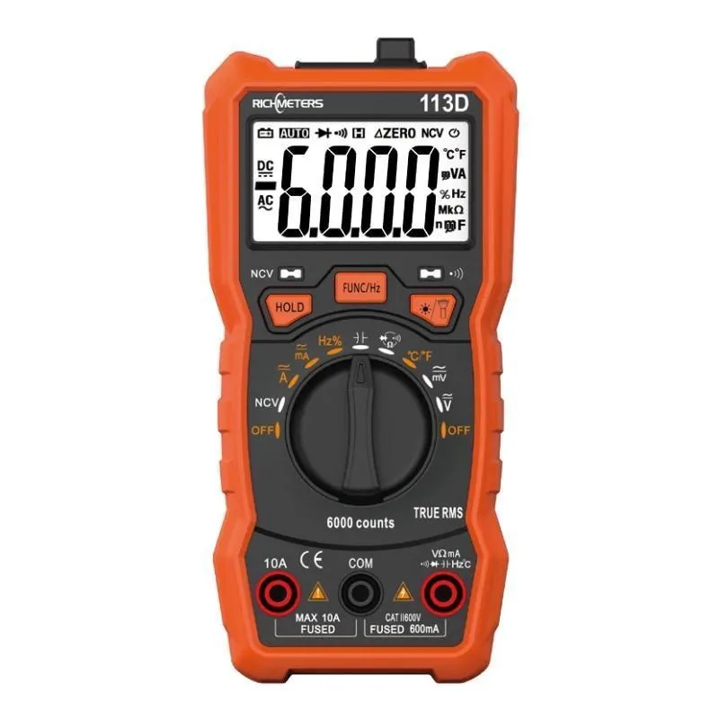 Digital MultiMeter Tester Auto Ranging AC/DC Volt meter