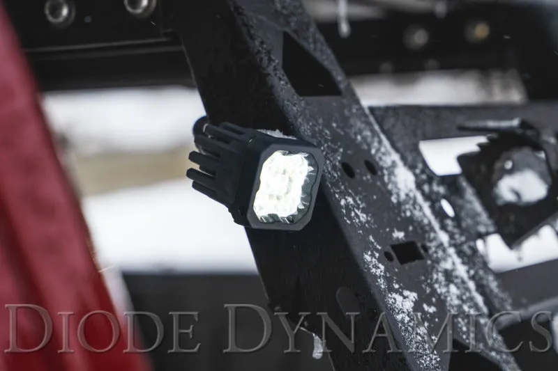 Diode Dynamics Stage Series C1 LED Pod Pro - White Flood Standard ABL (Pair)