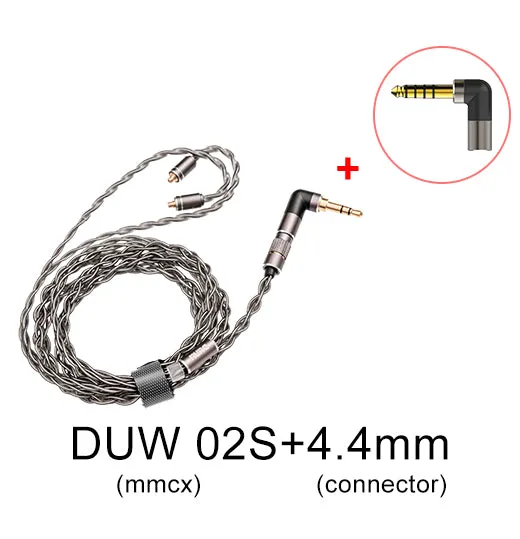 DUNU DUW02S DUW-02S High-purity Upgraded Earphone Cable