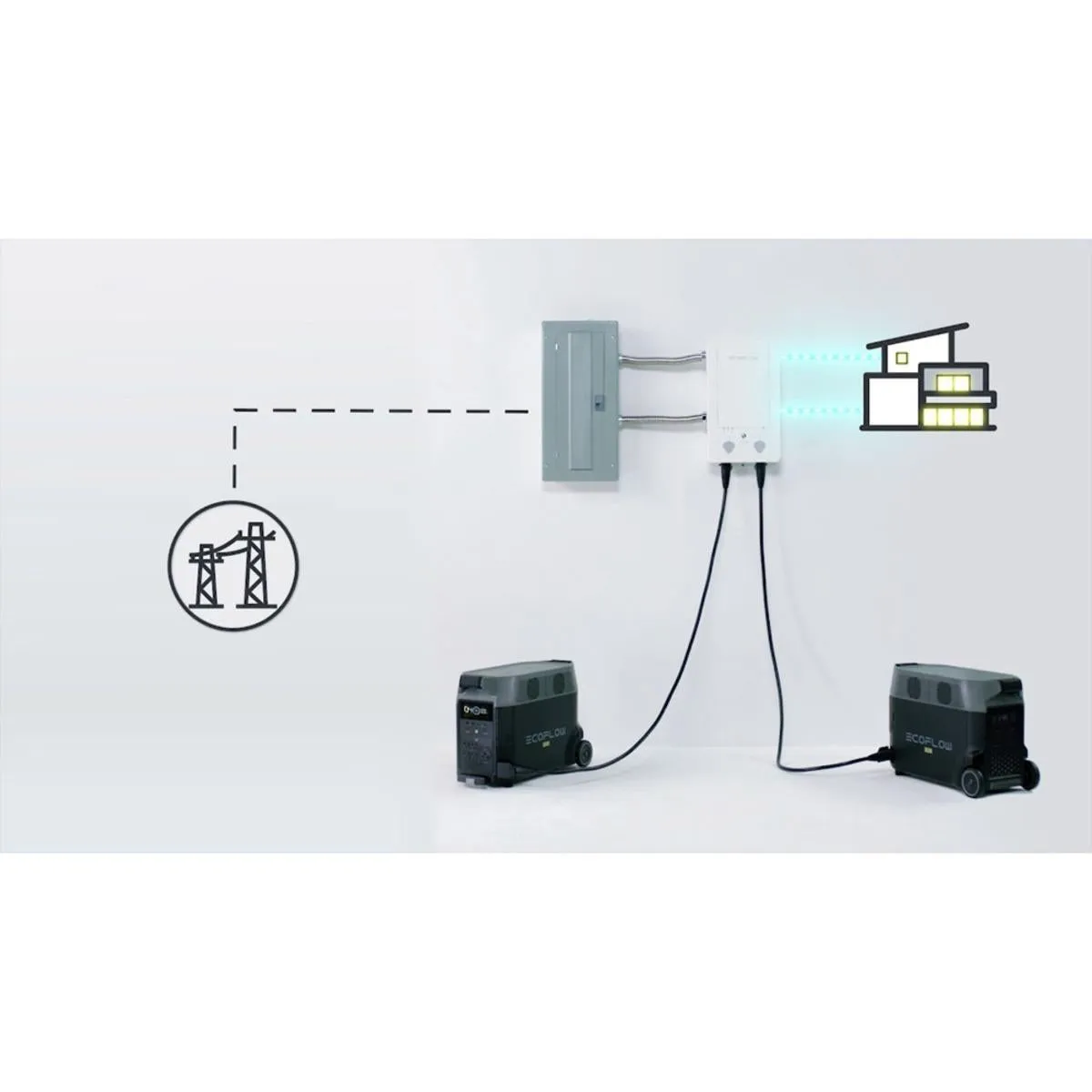 EcoFlow Smart Home Panel with Relay Modules