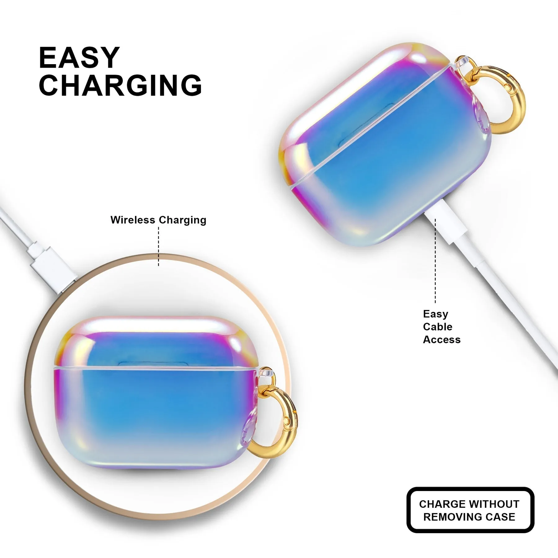 Ellie Rose - Airpods Pro Case Aura