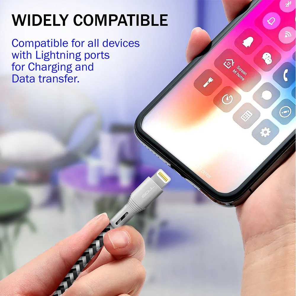 Fast Charging 2m Long Lightning Charger iPhone Charging Cable