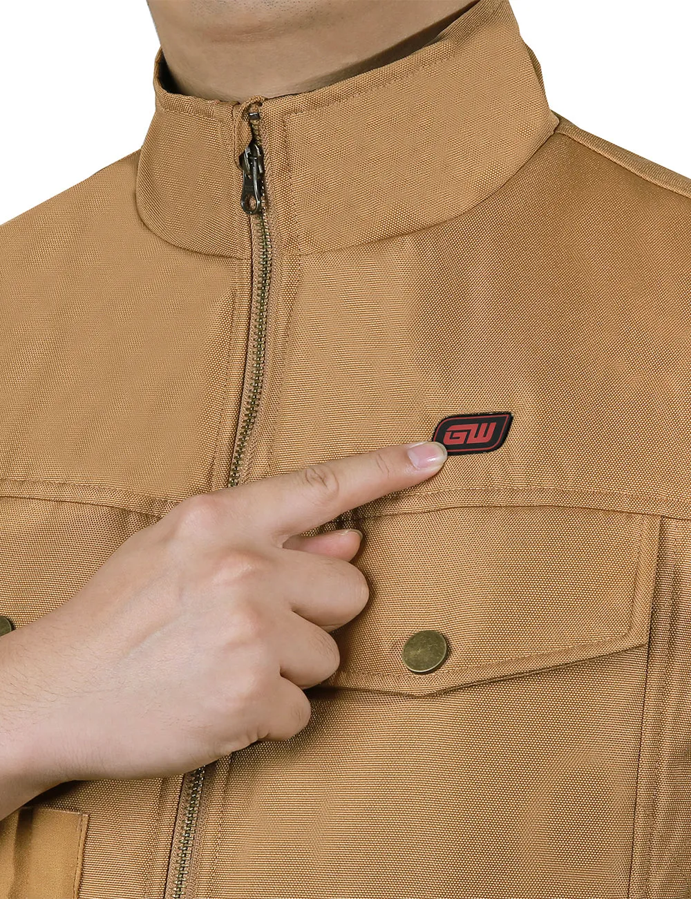 Final Sale - ororo x GearWrench® Men's Heated Work Vest (Battery Not Included)