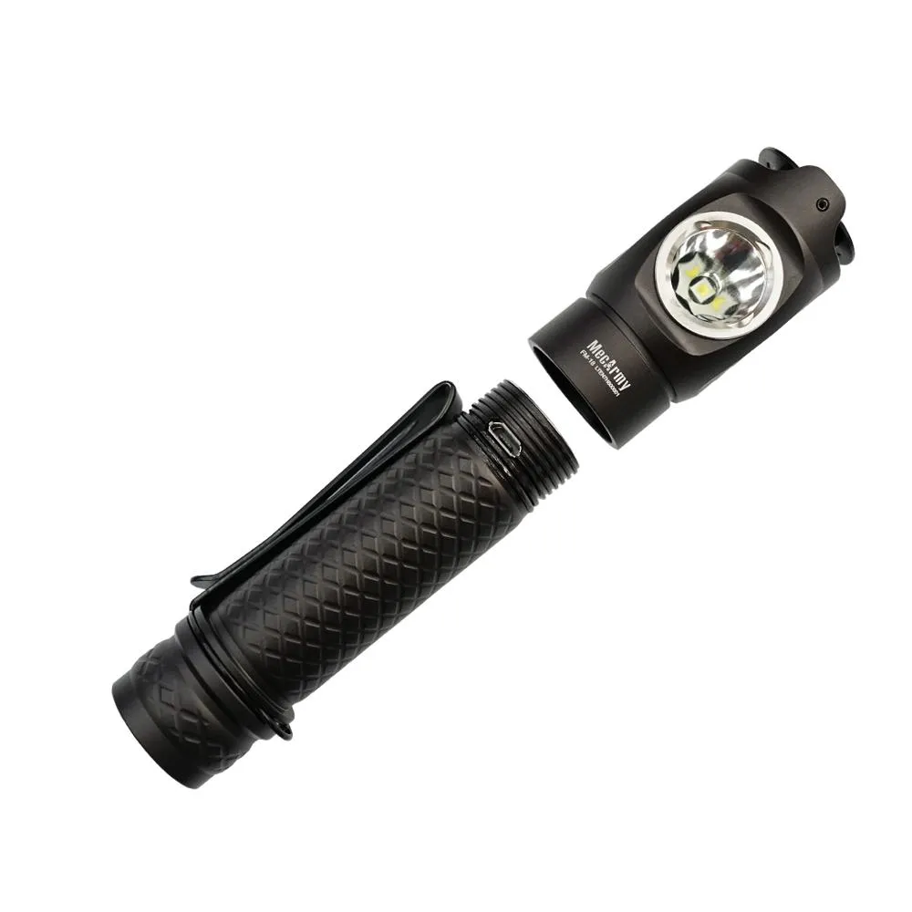 FM Series Dual Switch 1000 Lumens Compact Flashlight