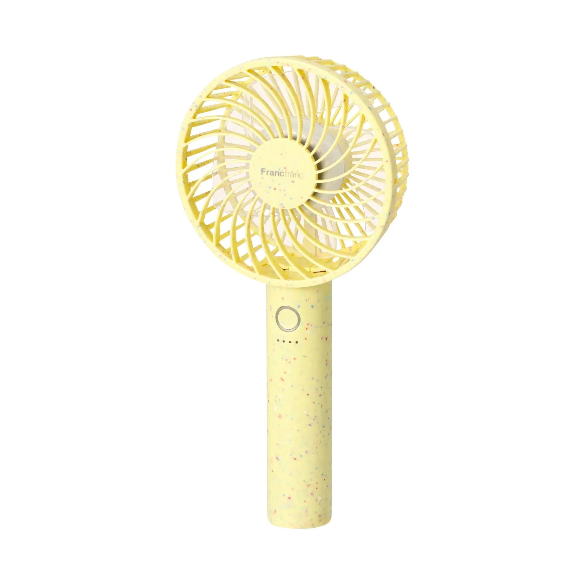 Frais Handy Fan Dot Yellow