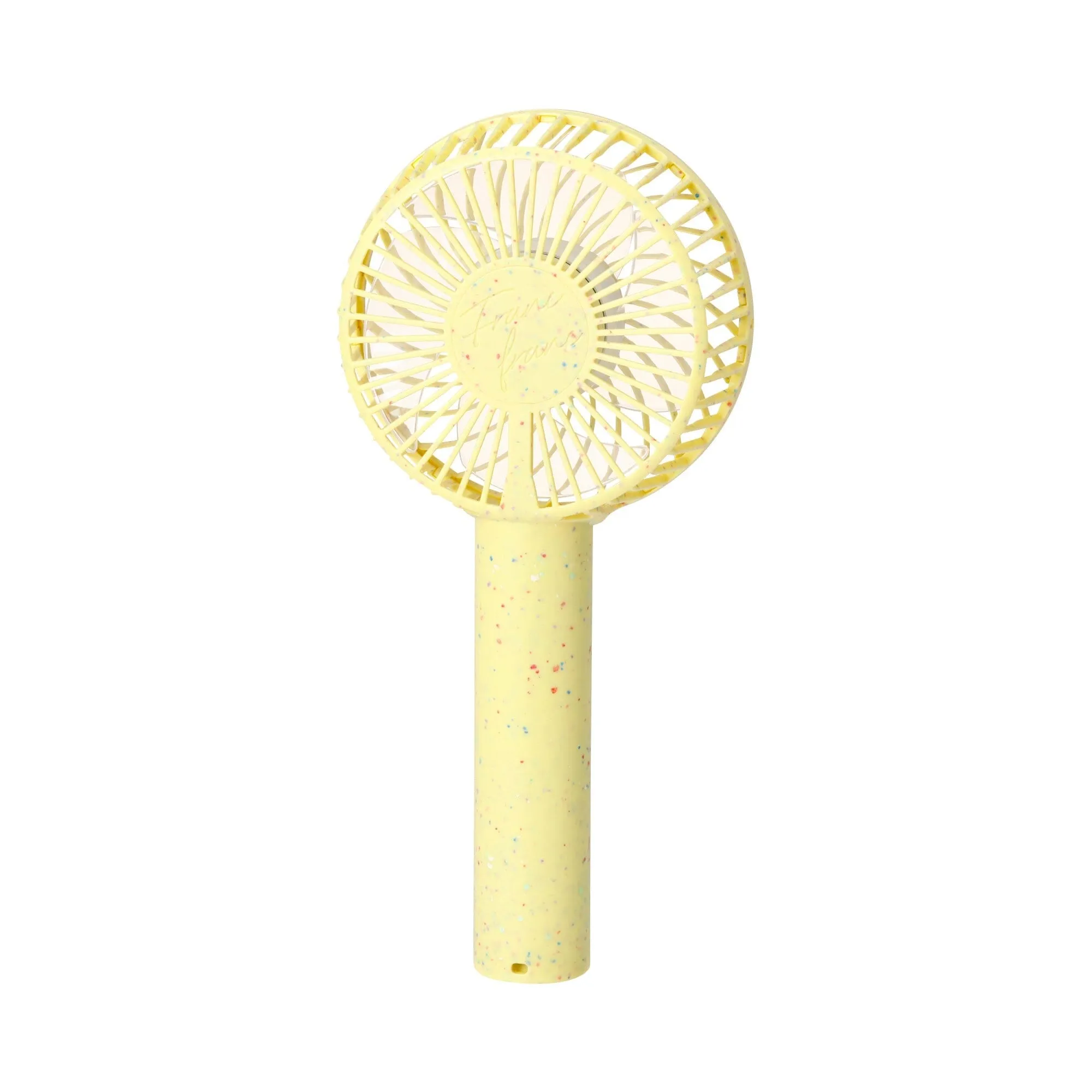 Frais Handy Fan Dot Yellow