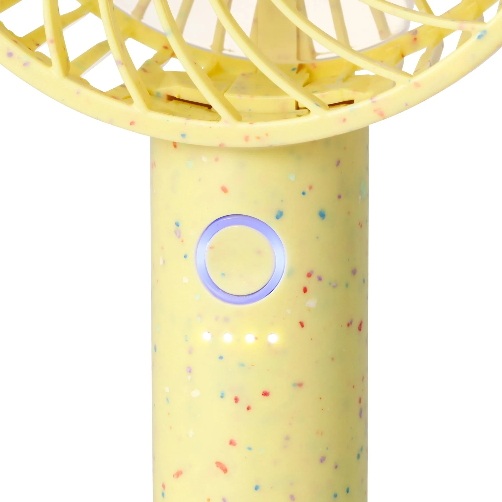 Frais Handy Fan Dot Yellow