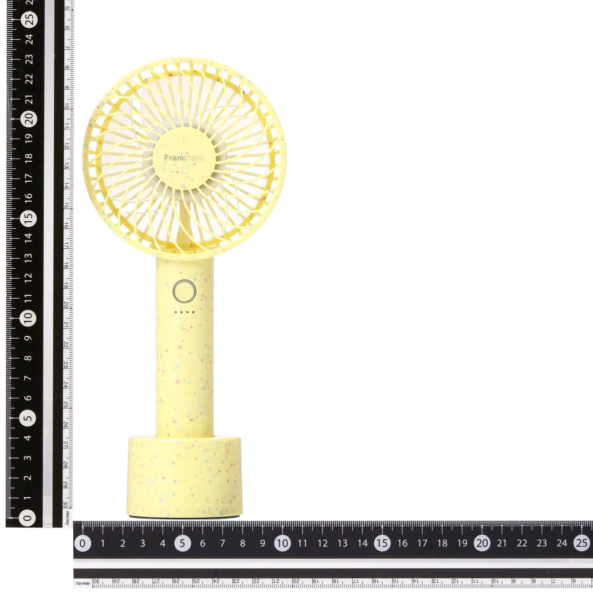 Frais Handy Fan Dot Yellow