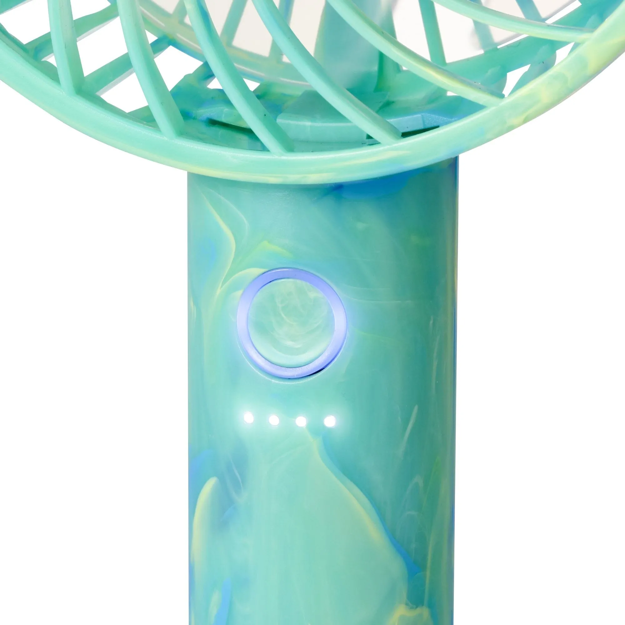 Frais Handy Fan Marble Green