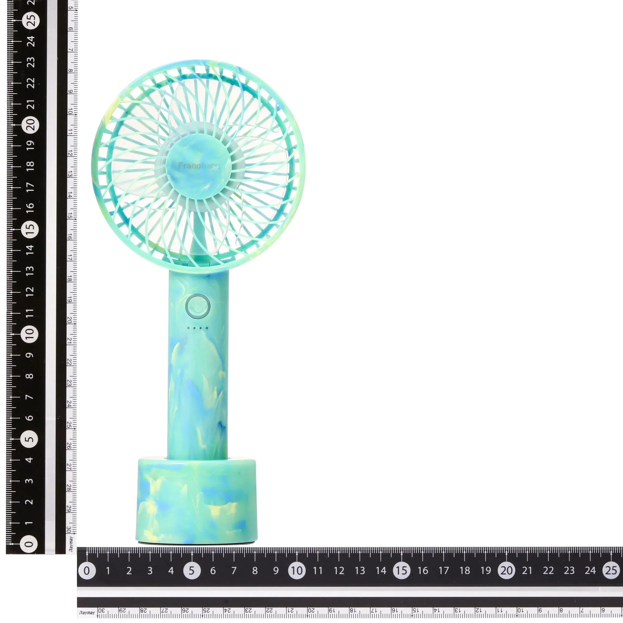 Frais Handy Fan Marble Green