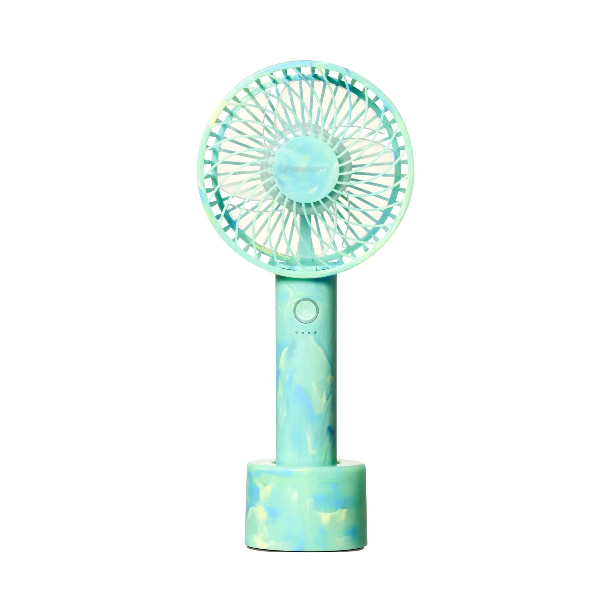 Frais Handy Fan Marble Green