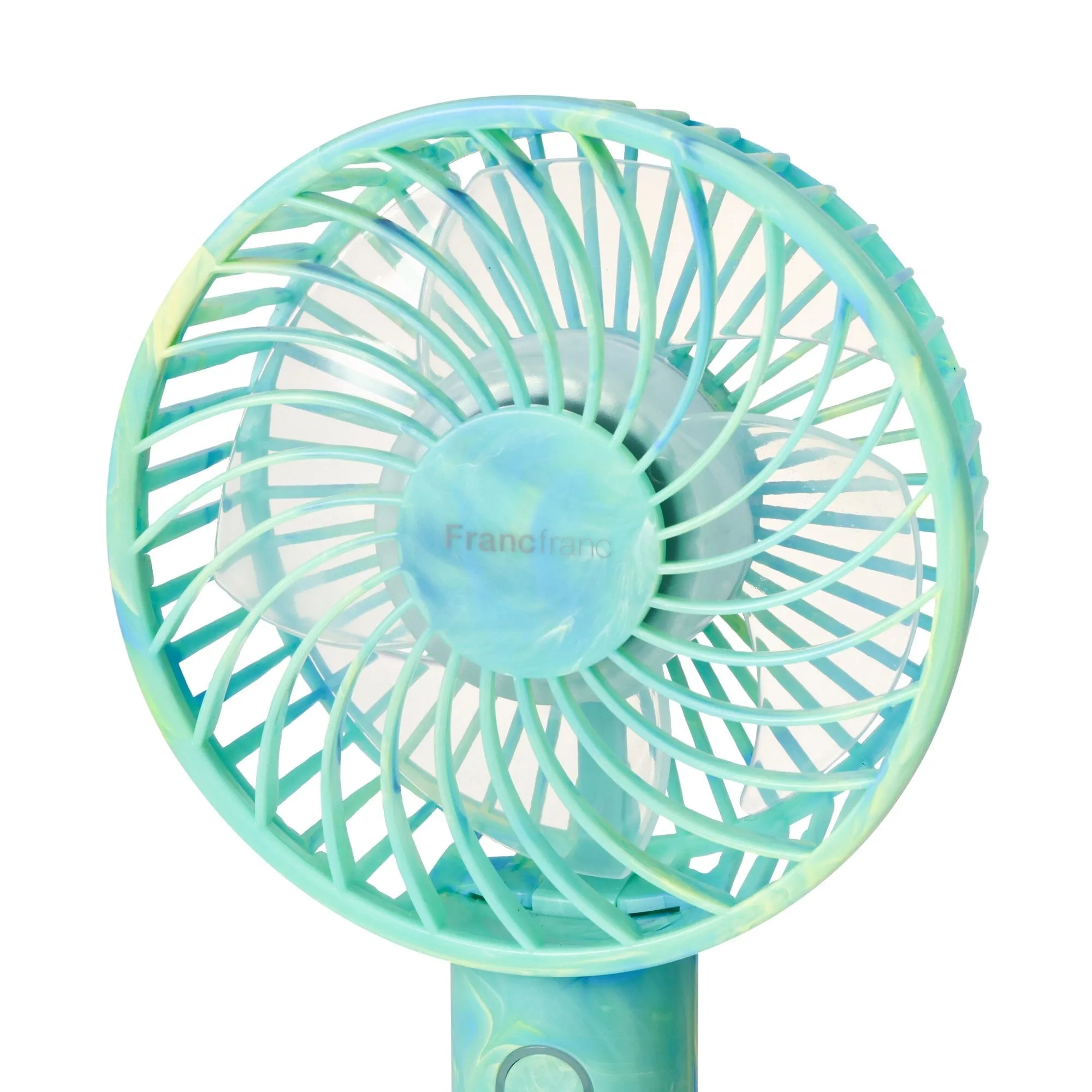 Frais Handy Fan Marble Green