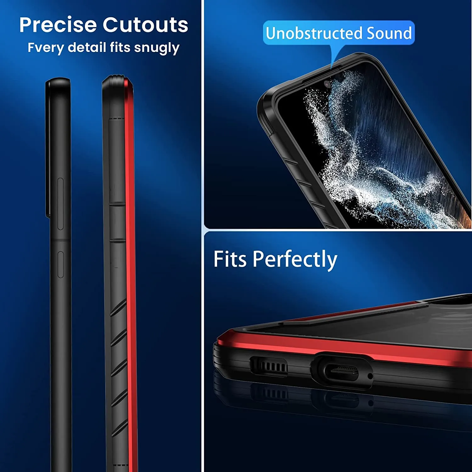 Galaxy S22 Ultra Rugged Shockproof Protective Case