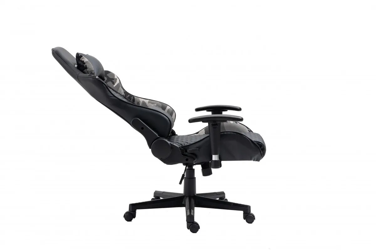 Gaming Desk & Chair Set, Camo/Black