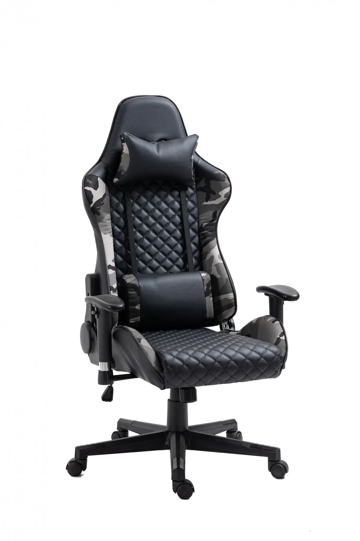 Gaming Desk & Chair Set, Camo/Black