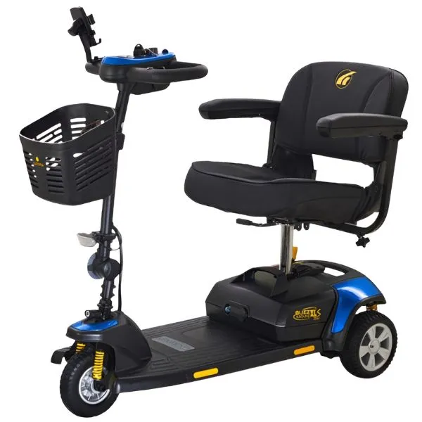 Golden Technologies Buzzaround XLS-HD 3-Wheel Travel Scooter GB121B-SHZ
