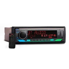 High Power 240 Watts RMS (4 x 60) Digital Media Receiver | Single Din | DSP | APP | Bluetooth Audio and Calling Head Unit | Aux Input | USB | Mechless | AM/FM Radio Receiver | 3V   3.5V Subwoofer