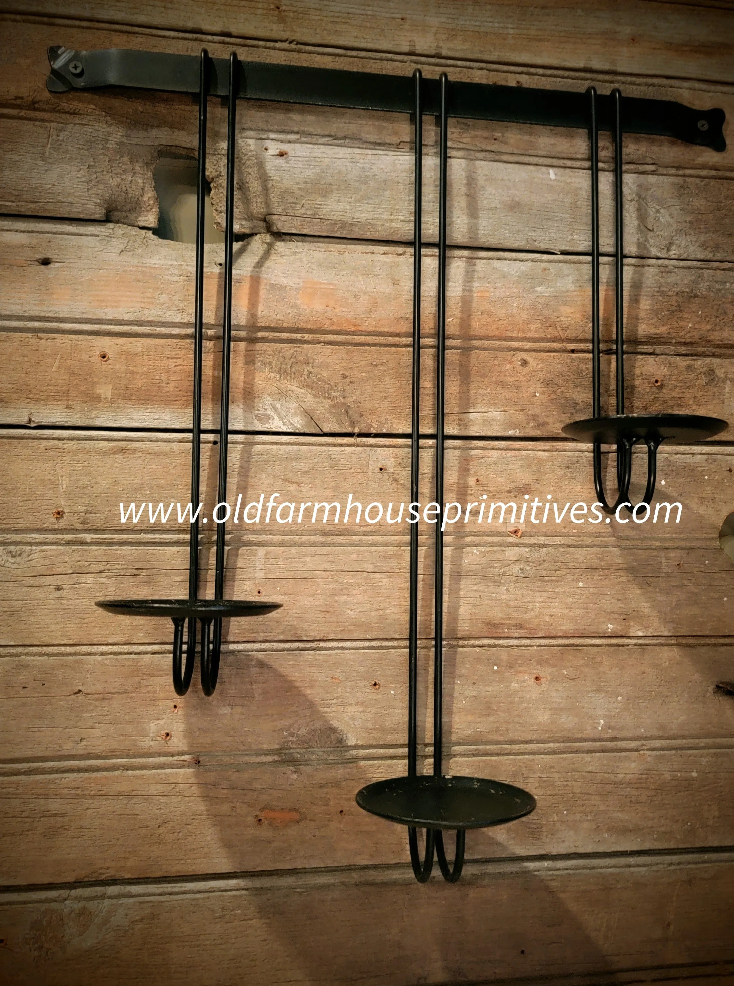 #IHCH  Iron Hanging Candle "Sconce"