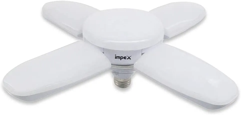Impex GLARE36A ISO Certified Multipurpose Deformable LED Lamp with 49 LEDs Energy Saving , White
