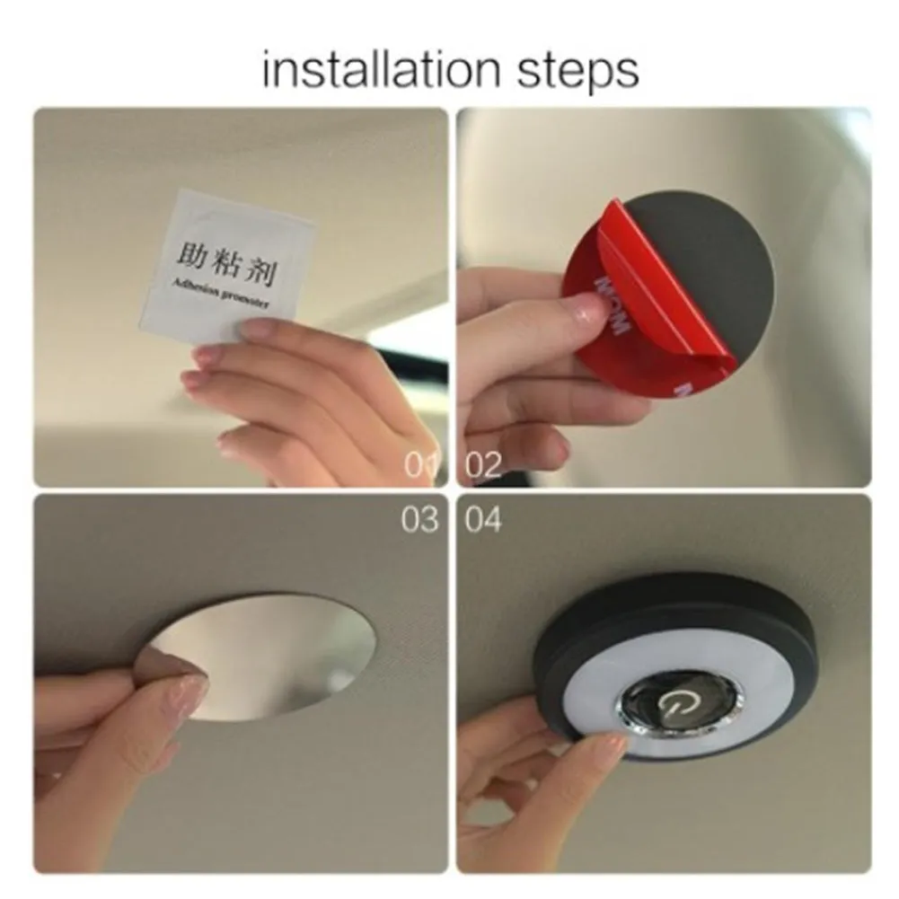 Interior Ceiling Led  Light Built-in Lithium Battery Usb Charging