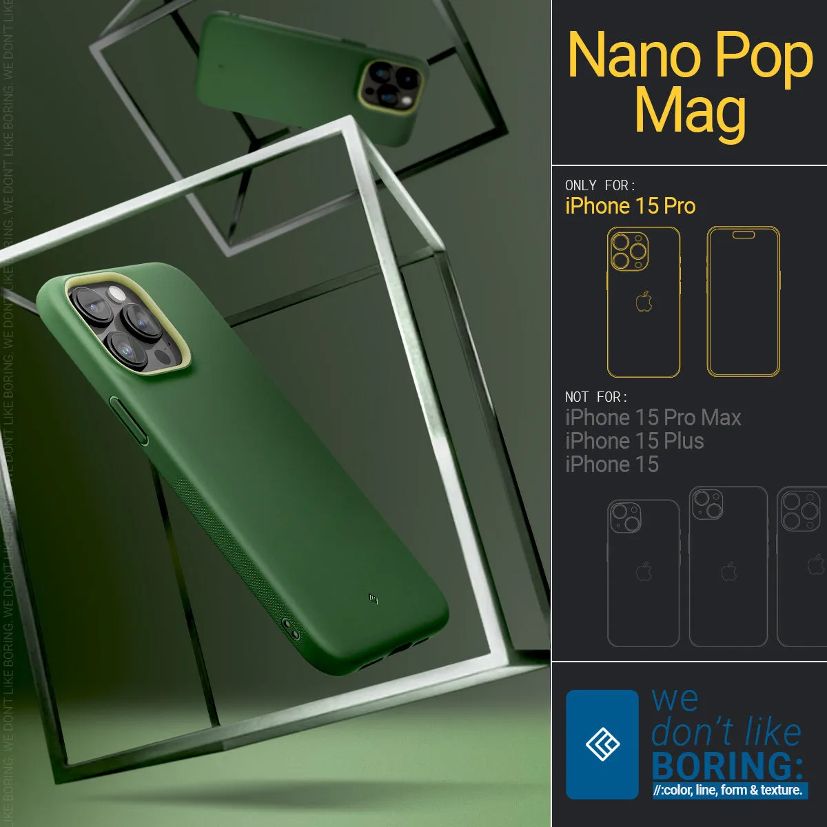 iPhone 15 Pro - Nano Pop Mag