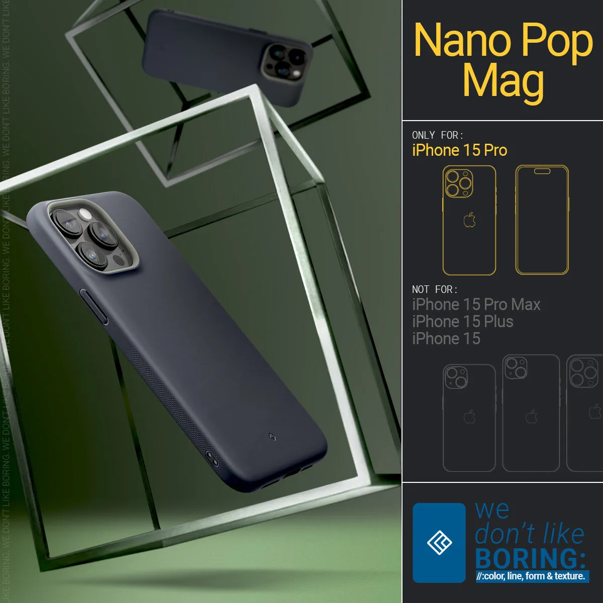 iPhone 15 Pro - Nano Pop Mag