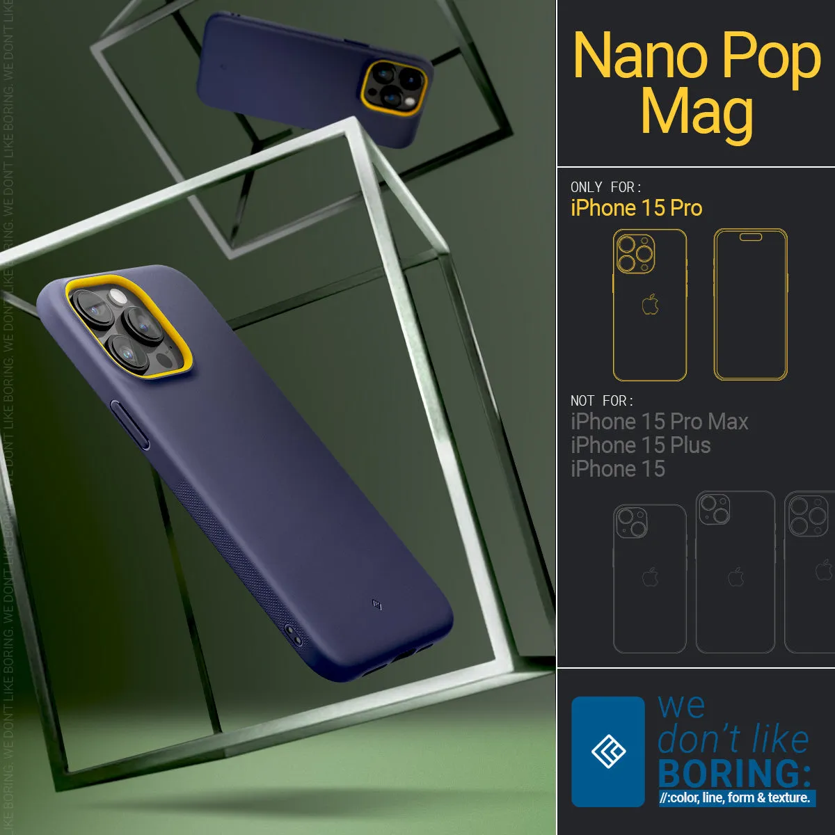 iPhone 15 Pro - Nano Pop Mag