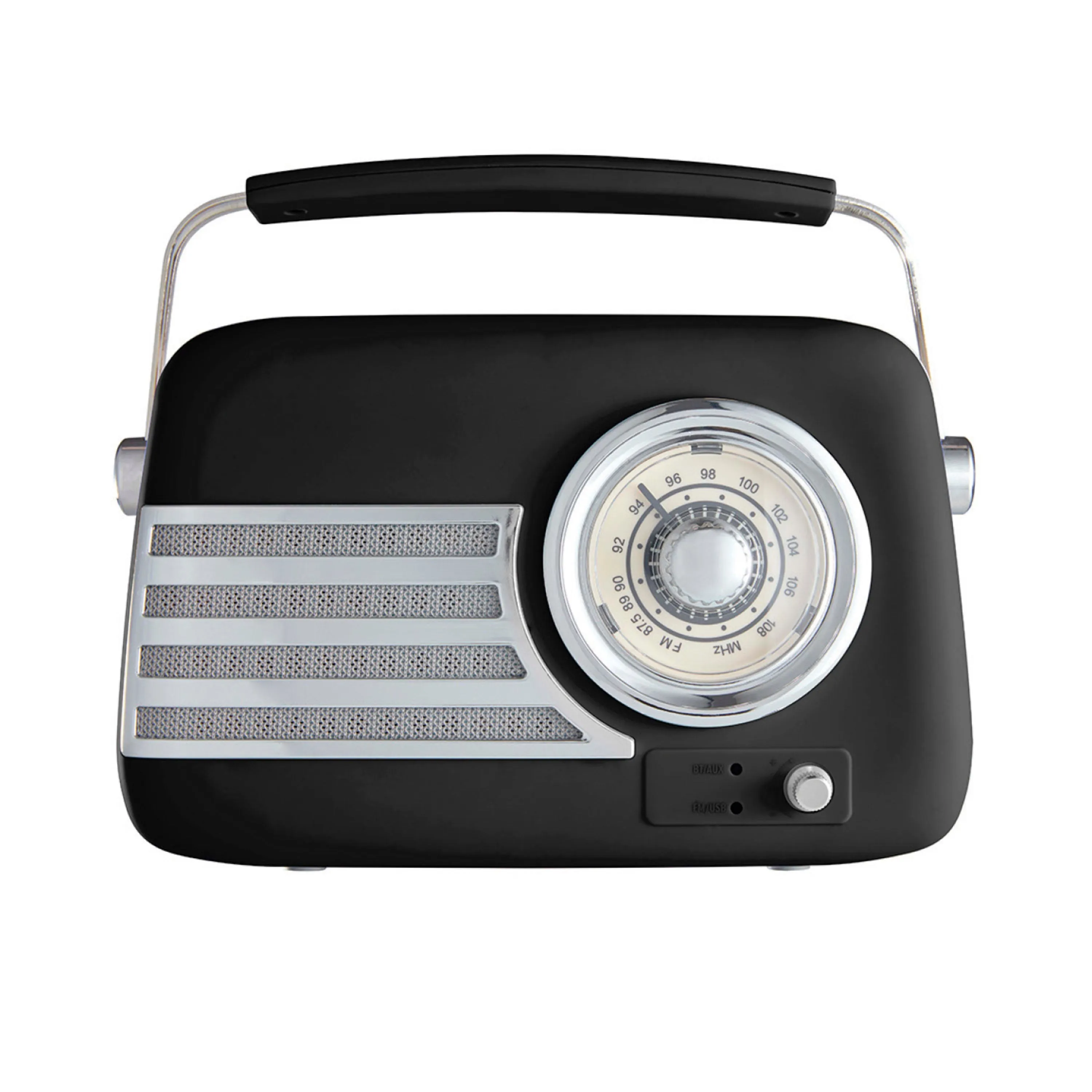 Itek Vintage Bluetooth Radio Black