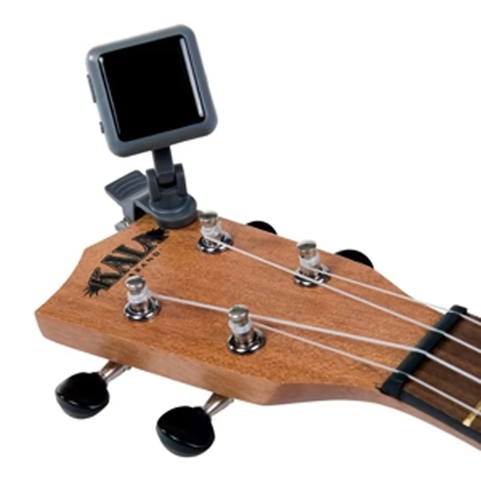 Kala Klipz Rechargeable Ukulele or Guitar Tuner- White