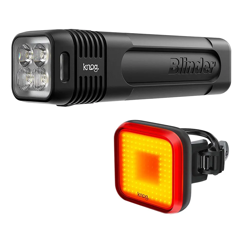 Knog Blinder Pro 600   Blinder Square Rear - Light Set