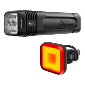 Knog Blinder Pro 600   Blinder Square Rear - Light Set