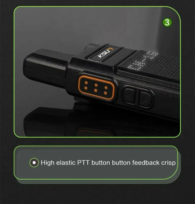 KSUT PMR446 Walkie Talkie 2 Pieces Mini Size Portable Handheld Radio Wireless Set Two Way Radio Station Comunicador Transceiver