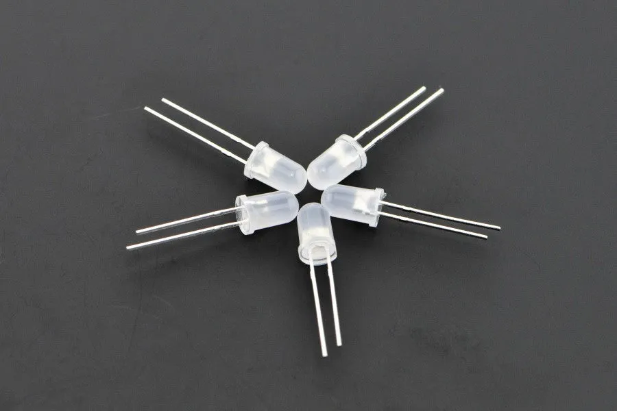 LED Pack (50 pcs) Diffused 5mm