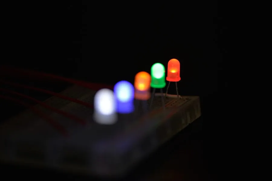 LED Pack (50 pcs) Diffused 5mm