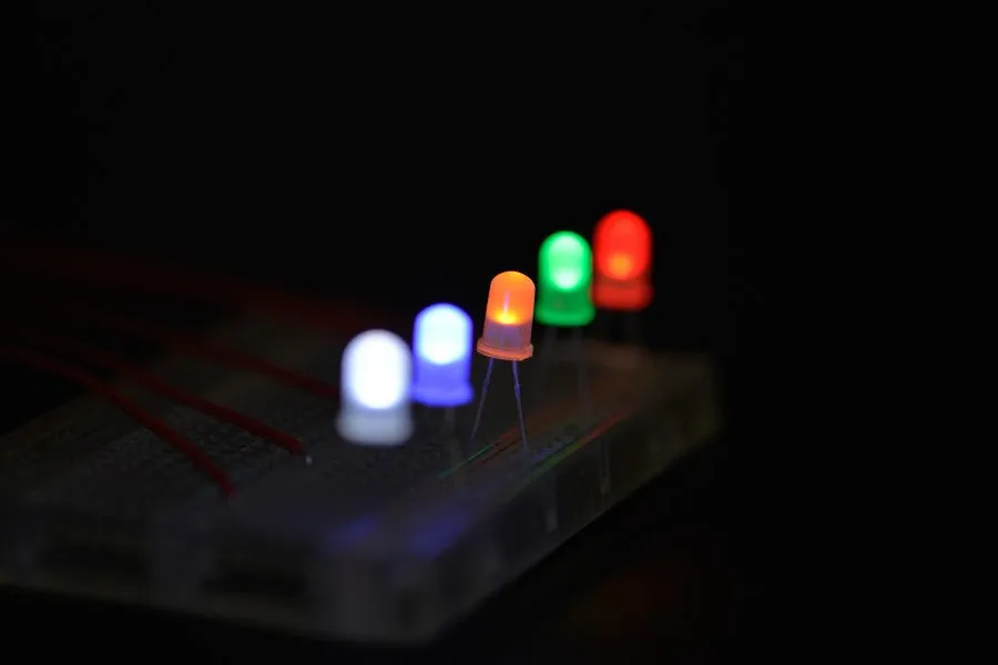 LED Pack (50 pcs) Diffused 5mm