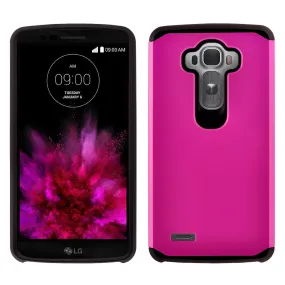 LG G4 Case, Slim Hybrid [Shock/Impact] Absorption Dual Layer Case - Hot Pink