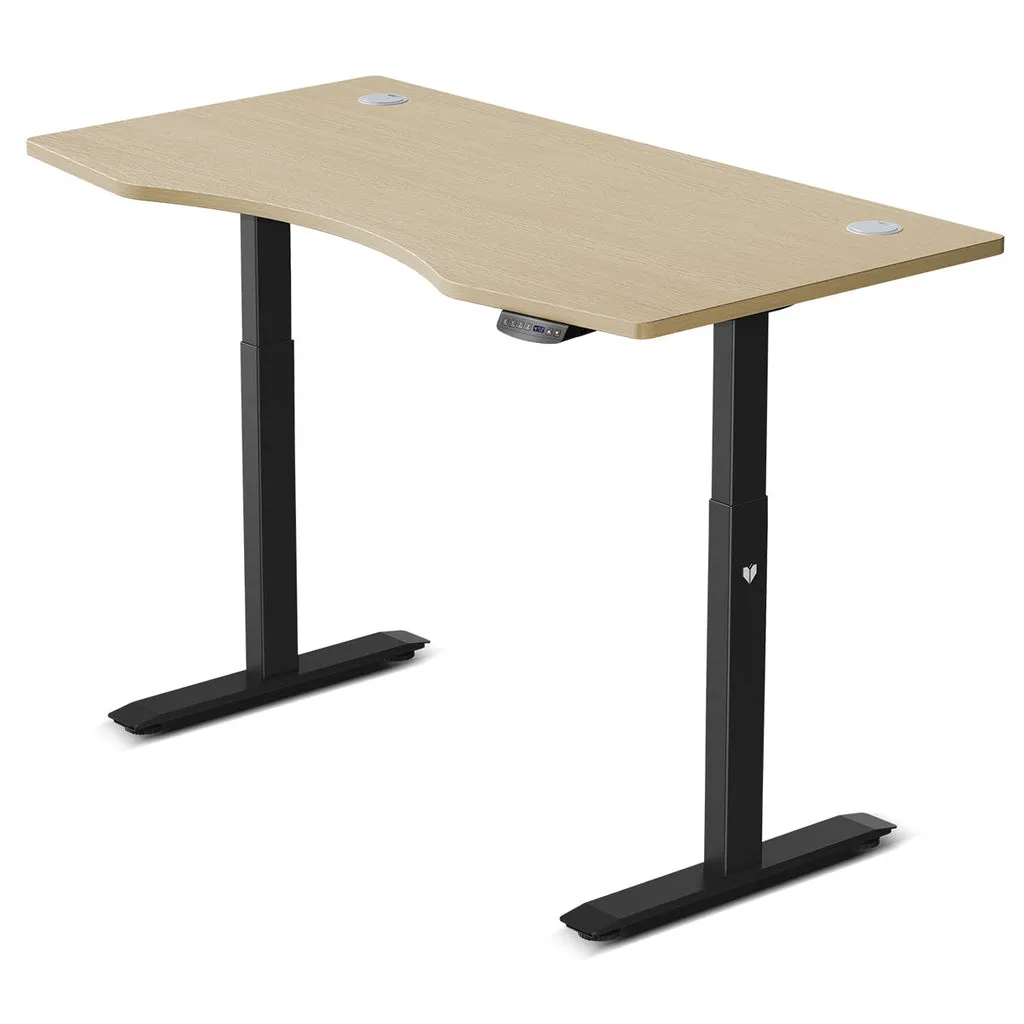 LSG Nimbus Walking Pad Treadmill   ErgoDesk Automatic Standing Desk 1500mm (Oak)