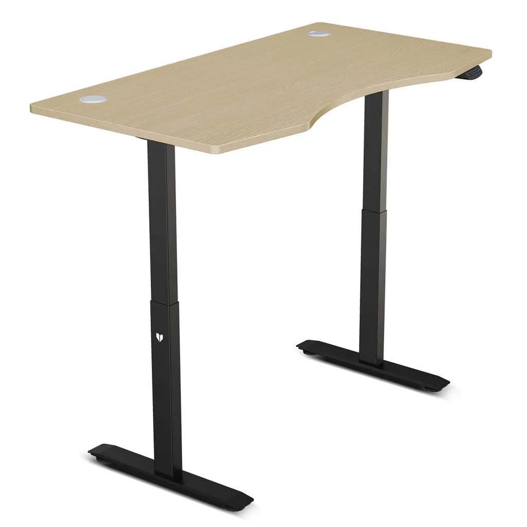 LSG Nimbus Walking Pad Treadmill   ErgoDesk Automatic Standing Desk 1500mm (Oak)