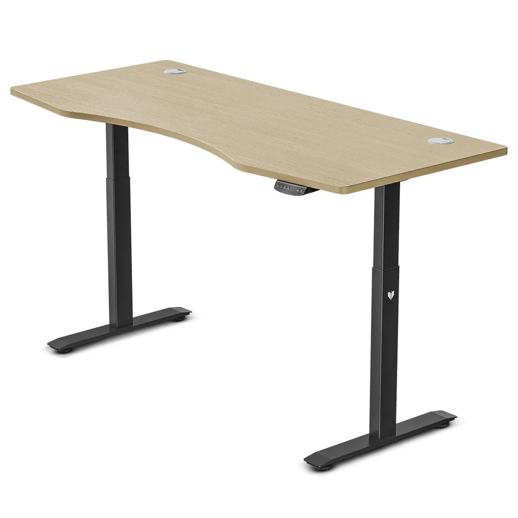 LSG Nimbus Walking Pad Treadmill   ErgoDesk Automatic Standing Desk 1800mm (Oak)