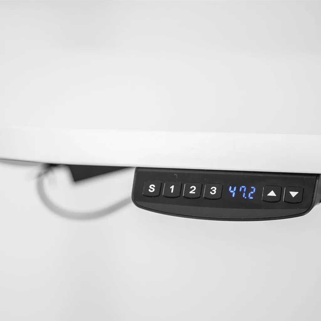 LSG Walking Pad Treadmill with Standing Desk 1500mm (White)