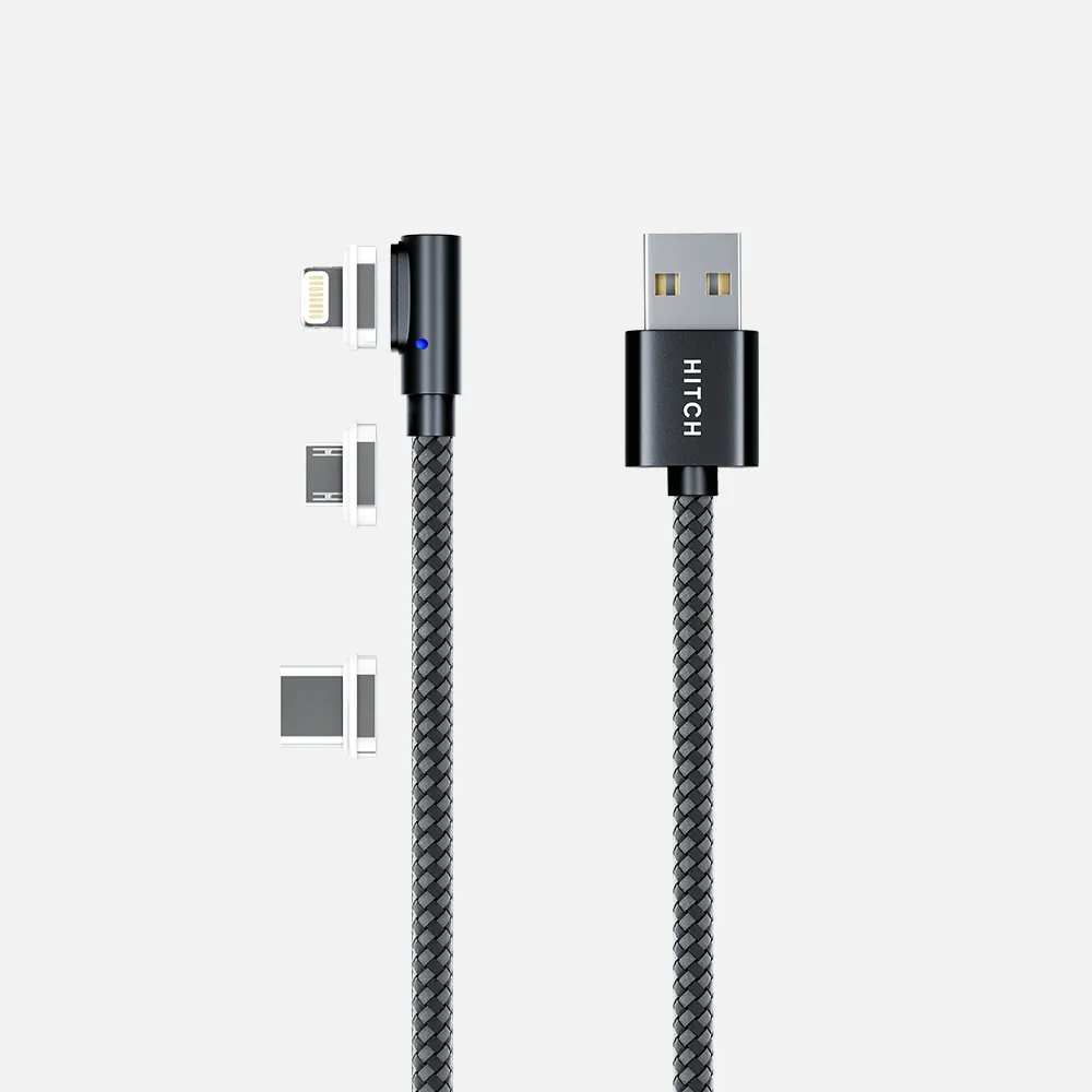 Magnetic Cable 90 - 3A-18w Fast Charge