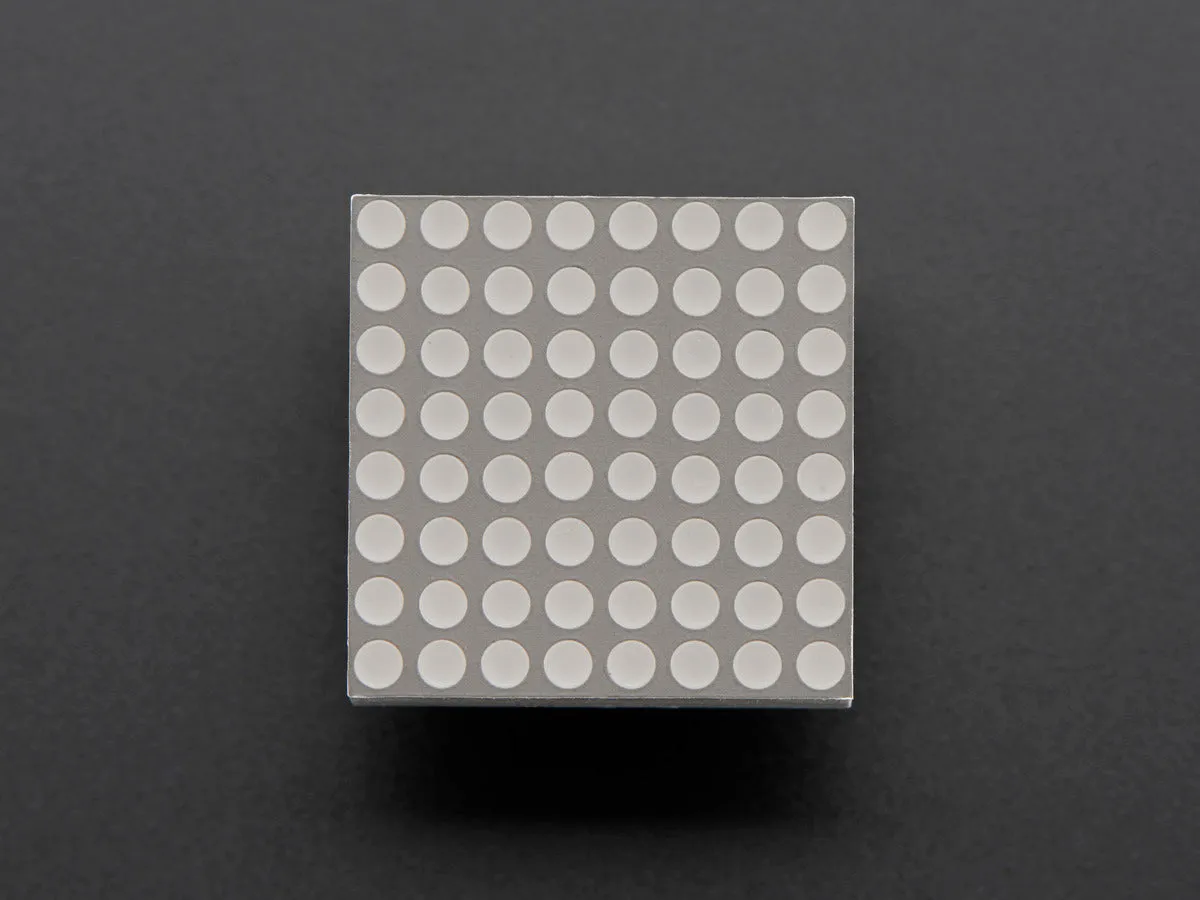 Miniature 8x8 Yellow-Green LED Matrix