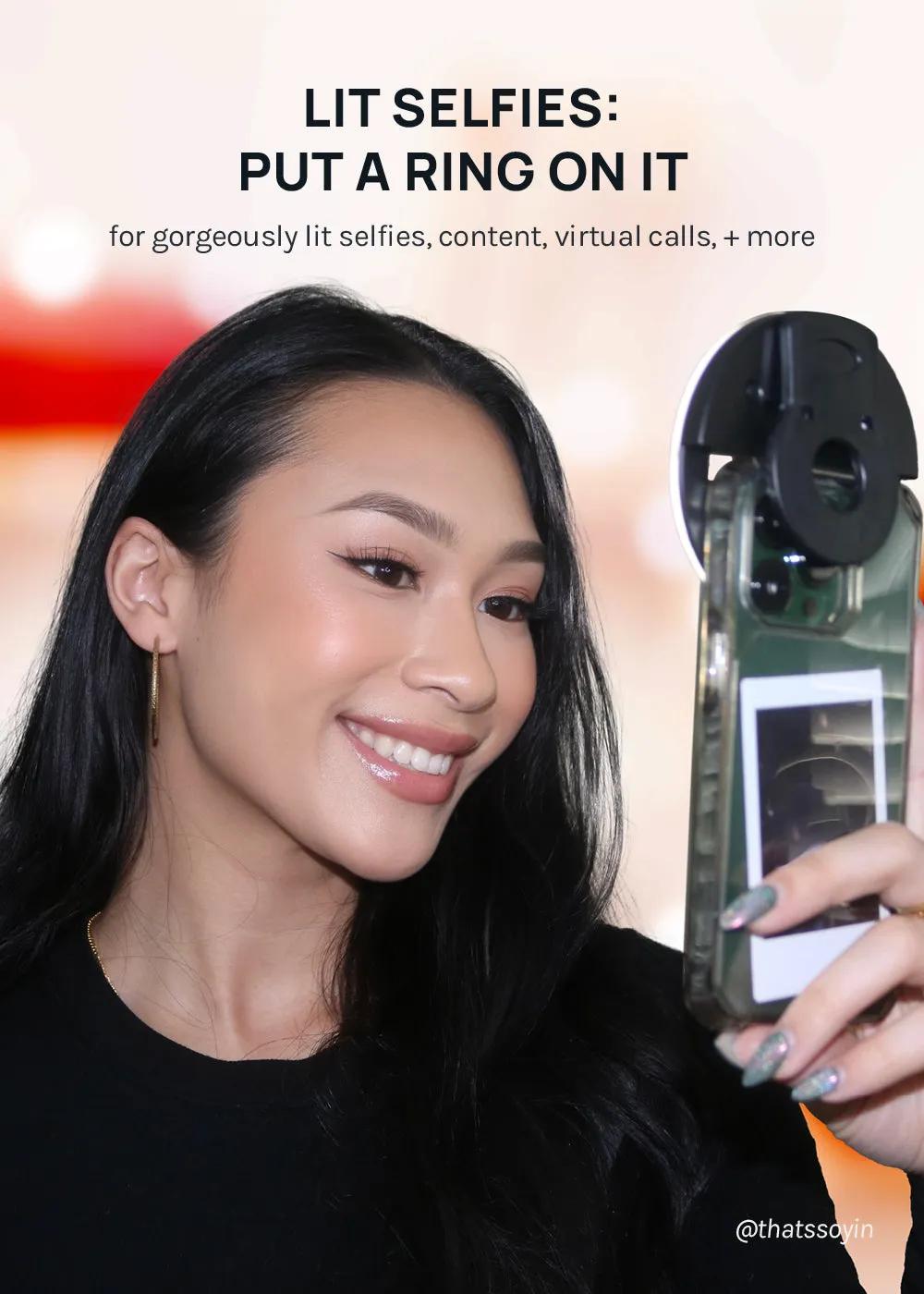 Miss A Selfie Ring Light