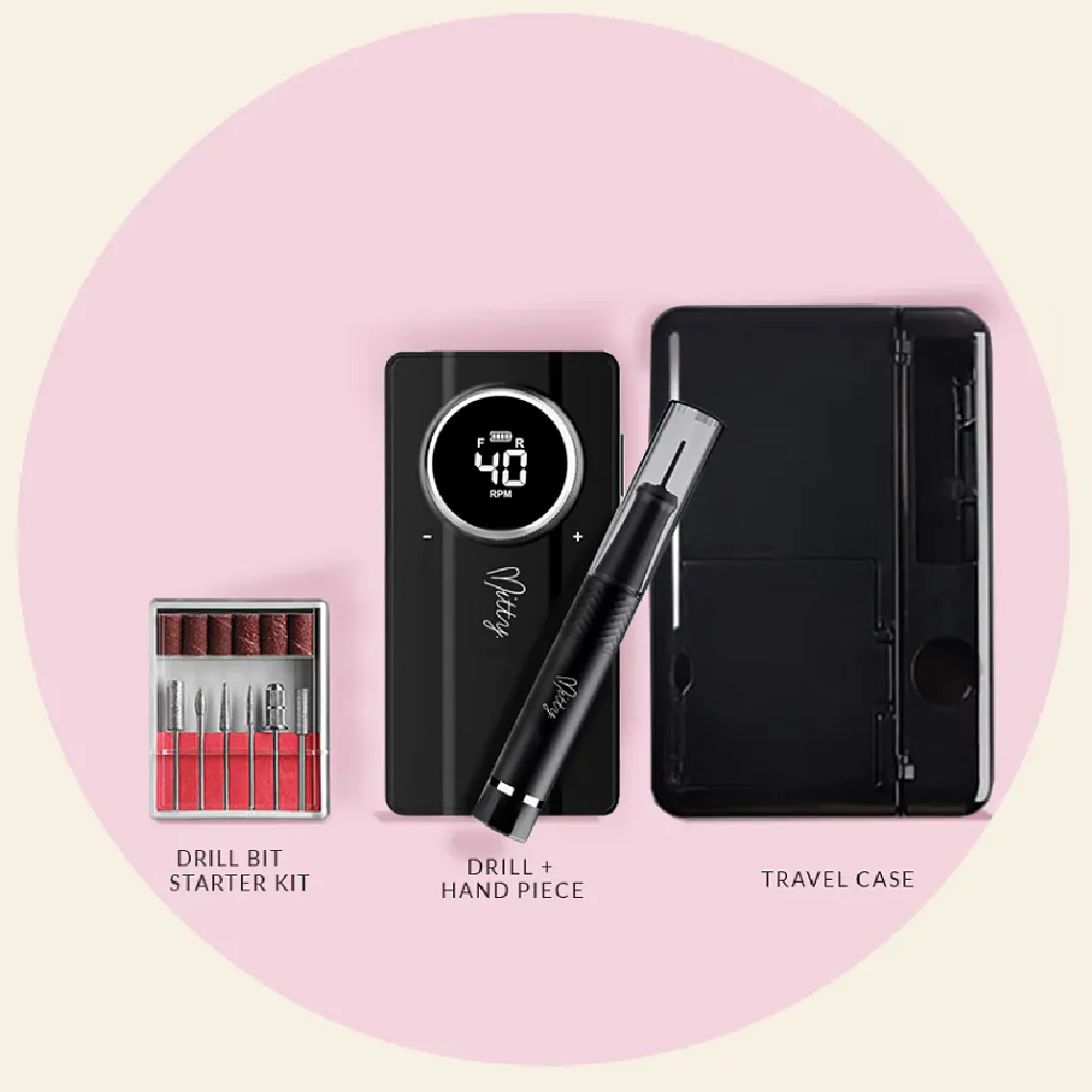 Mitty Portable Nail Drill Black