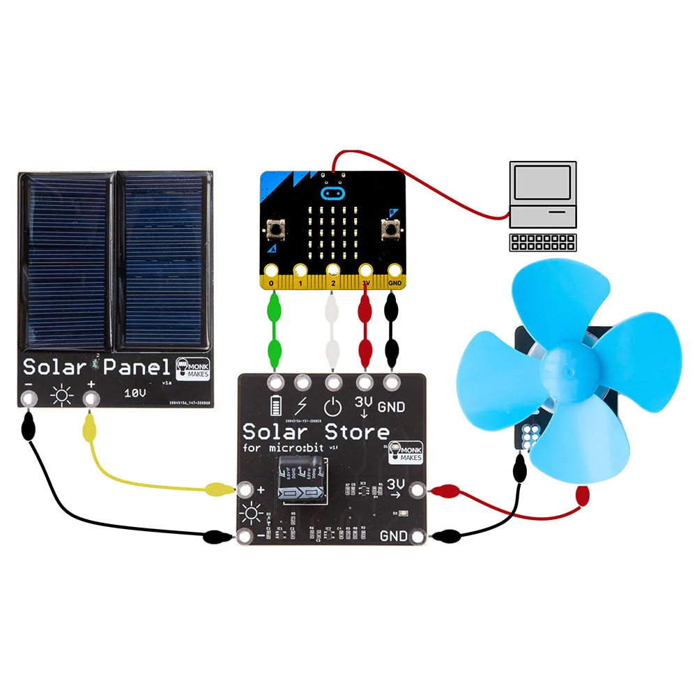 MonkMakes Solar Kit for BBC micro:bit
