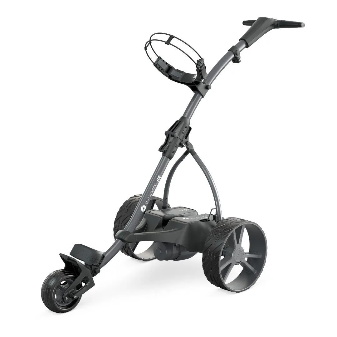 Motocaddy 2024 SE Electric Golf Trolley | 18 Hole Lead Acid Battery