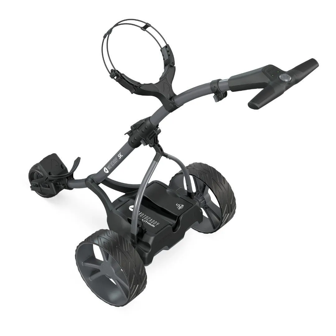 Motocaddy 2024 SE Electric Golf Trolley | 18 Hole Lead Acid Battery