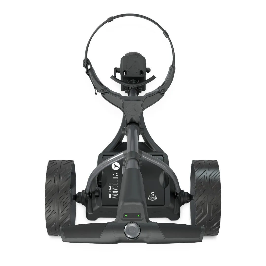 Motocaddy 2024 SE Electric Golf Trolley | 18 Hole Lead Acid Battery