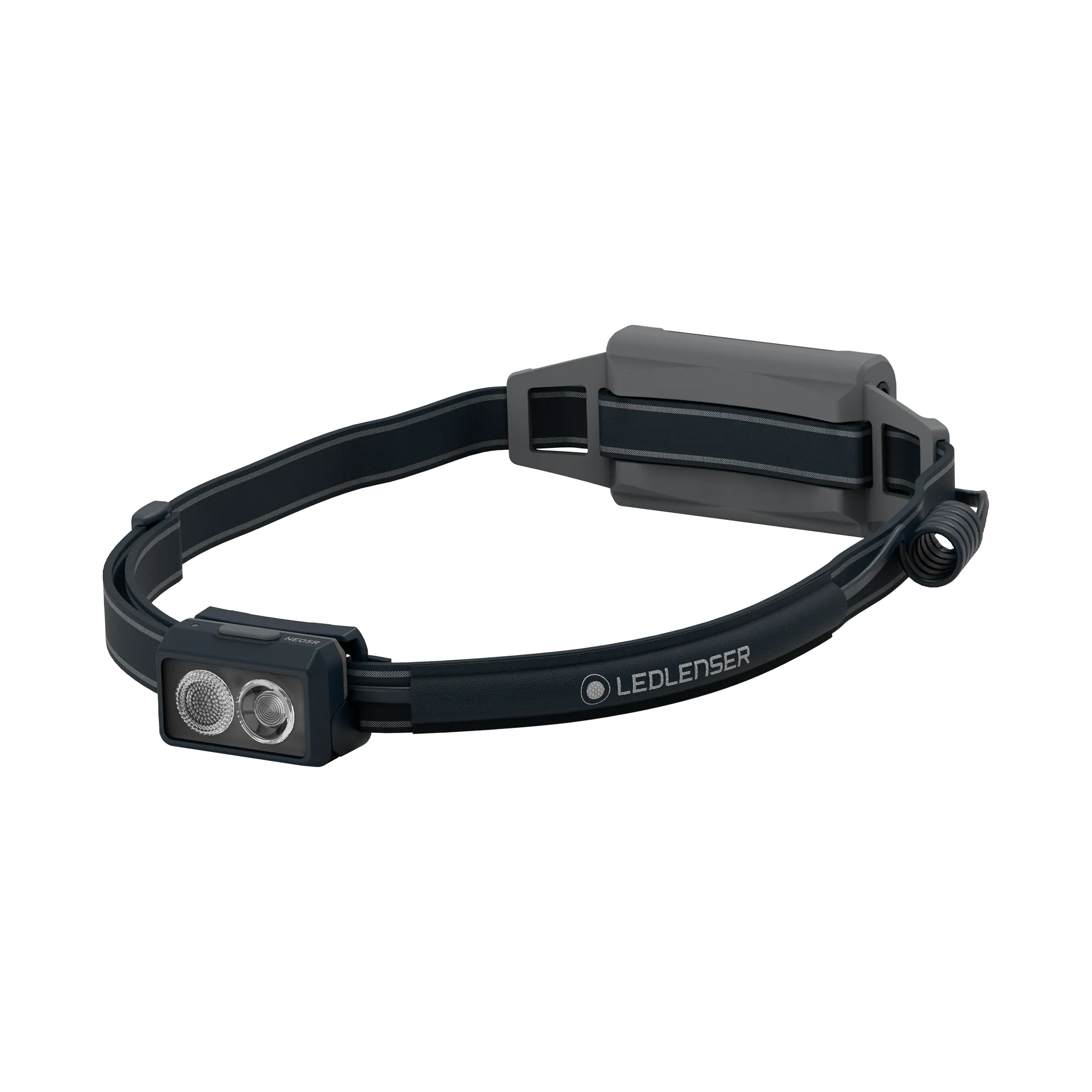 NEO5R Rechargeable Running Head Torch with Chest Strap